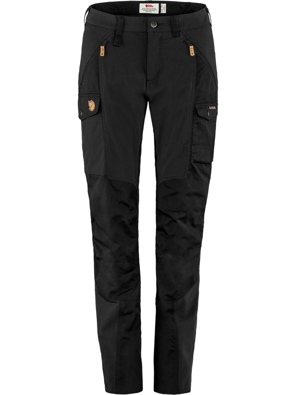Fjallraven Nikka Trousers Curved fit, black, women’s 30/31”, length 27”